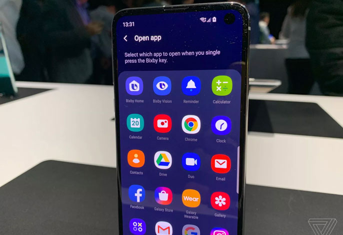 remap bixby button on galaxy s10