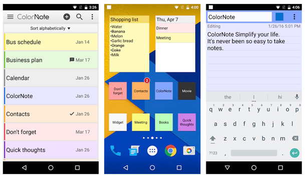 Note Apps for Android